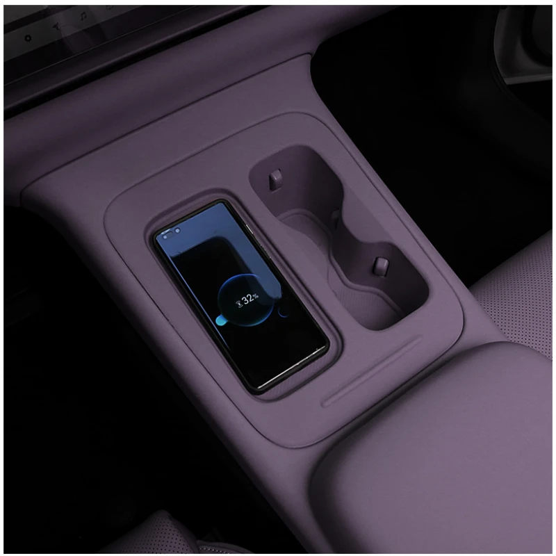 

Защитный чехол с беспроводной зарядкой для LEAPMOTOR C10, силиконовая накладка на центральный подстаканник, модифицированные аксессуары для интерьера