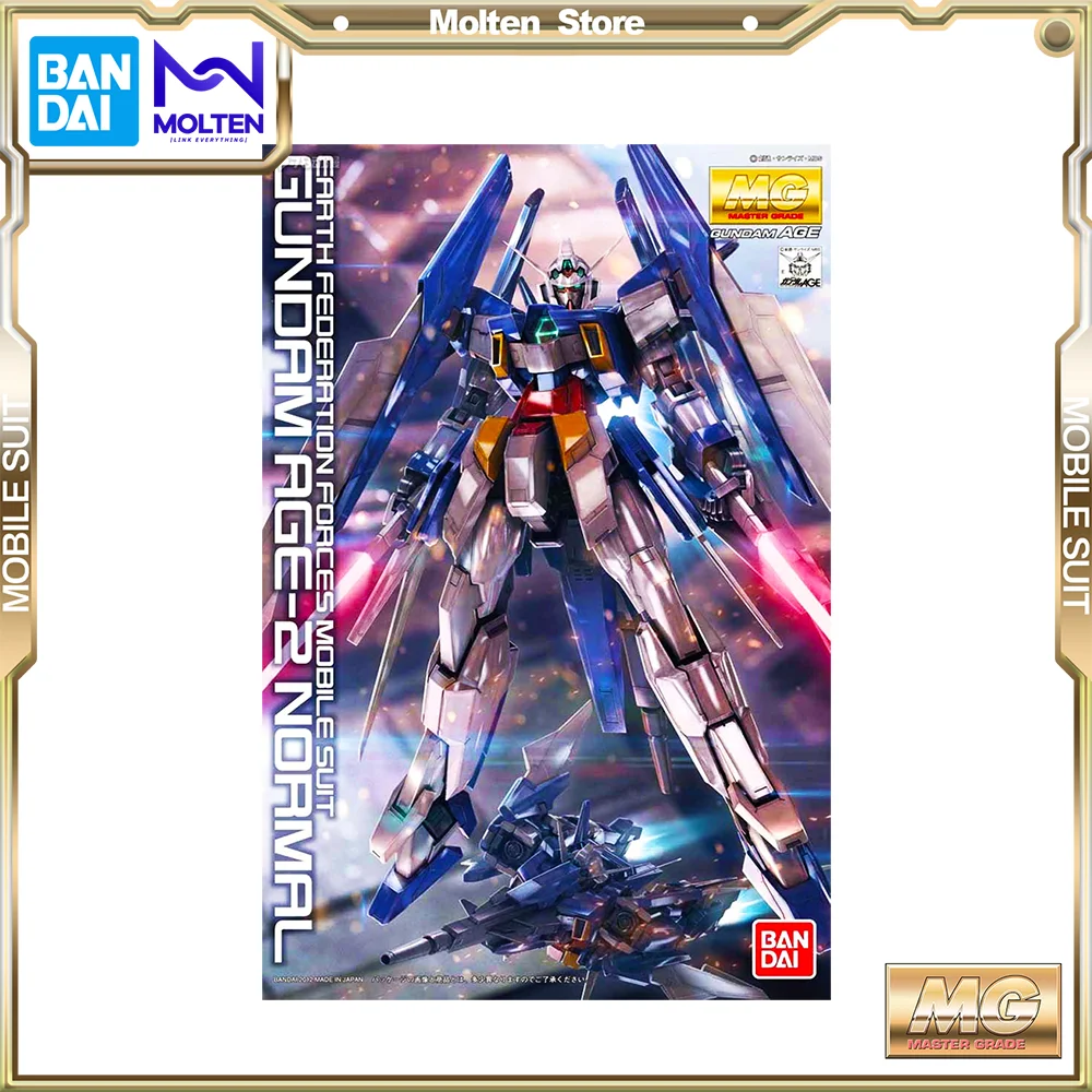 

BANDAI MG Gundam AGE-2 Normal 1/100 Scale Mobile Suit Gundam AGE Gunpla Model Kit Assembly Anime Action Figure