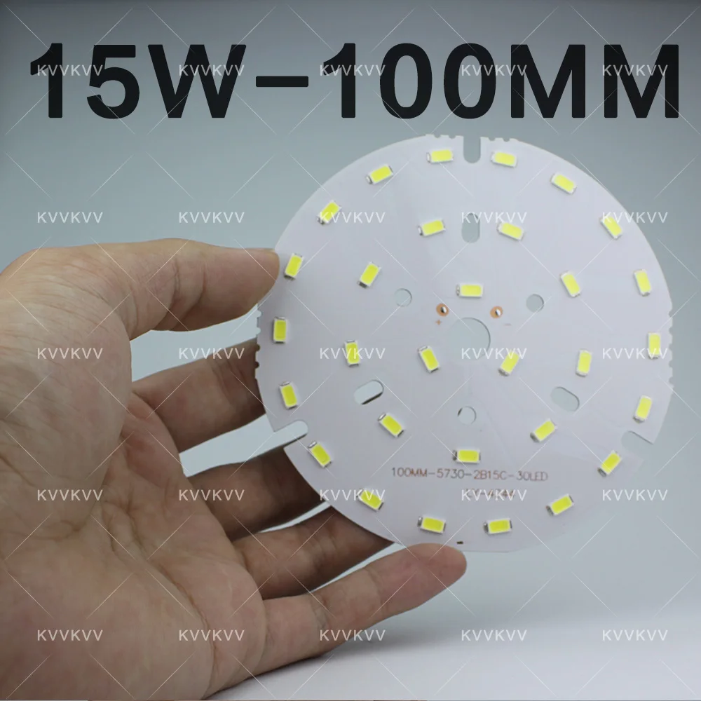 1PCS High Power LED Chip 12W 18W 15W LED Diode 65MM 85MM 100MM Bulb Lamp Round Light Source Board For LED Downlight Spotlight image 5