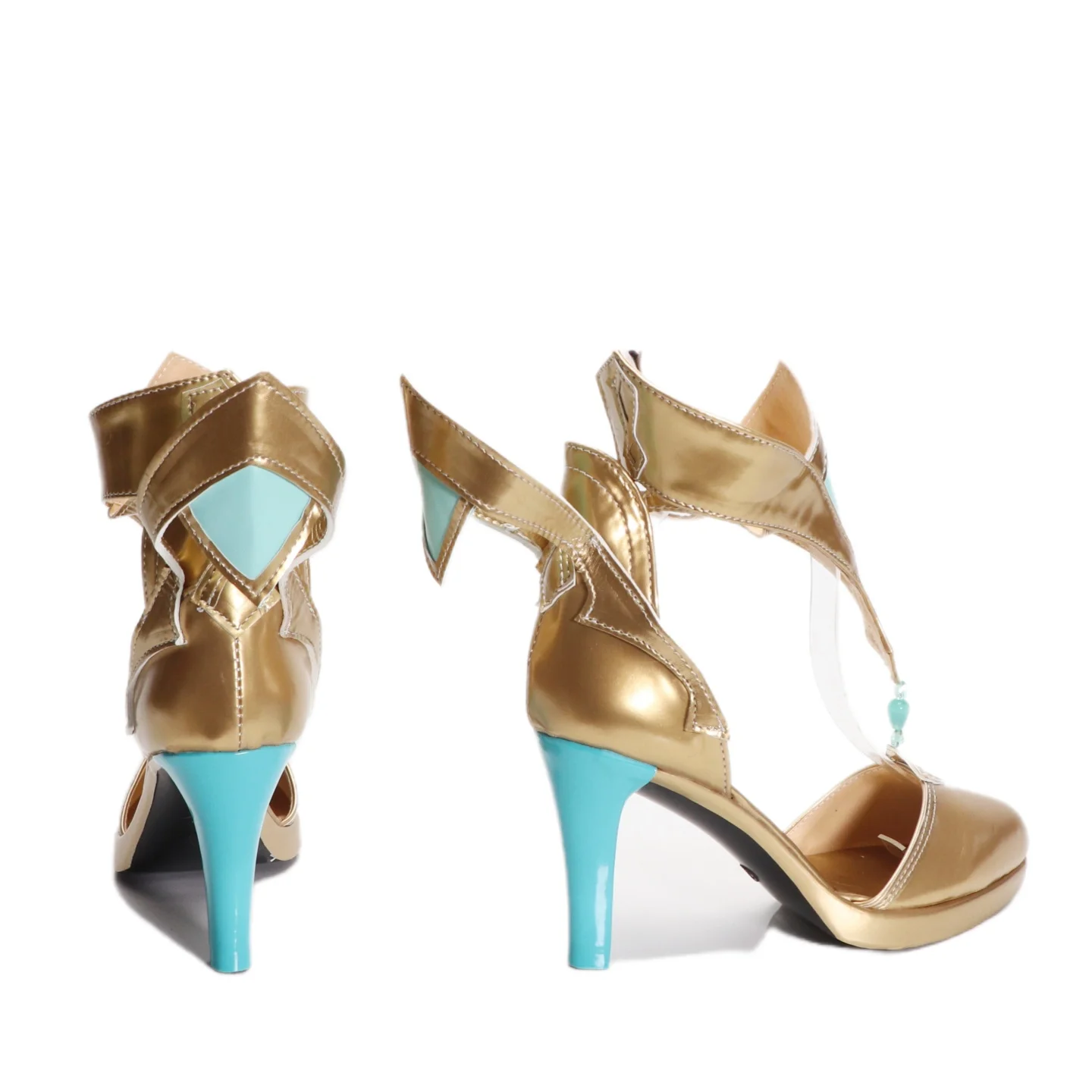 Anime jogo genshin impacto nefer cosplay feminino saltos dourados feitos sob encomenda sapatos masculinos femininos para carnaval festa de halloween