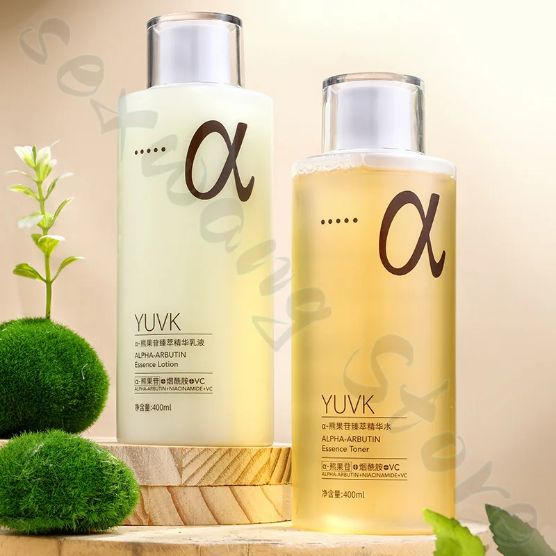 Arbutin Niacinamide Toning Essence Water Lotion Moisturizing Refreshing Non-greasy Hydrating Relieves Dry and Rough Skin 400ml