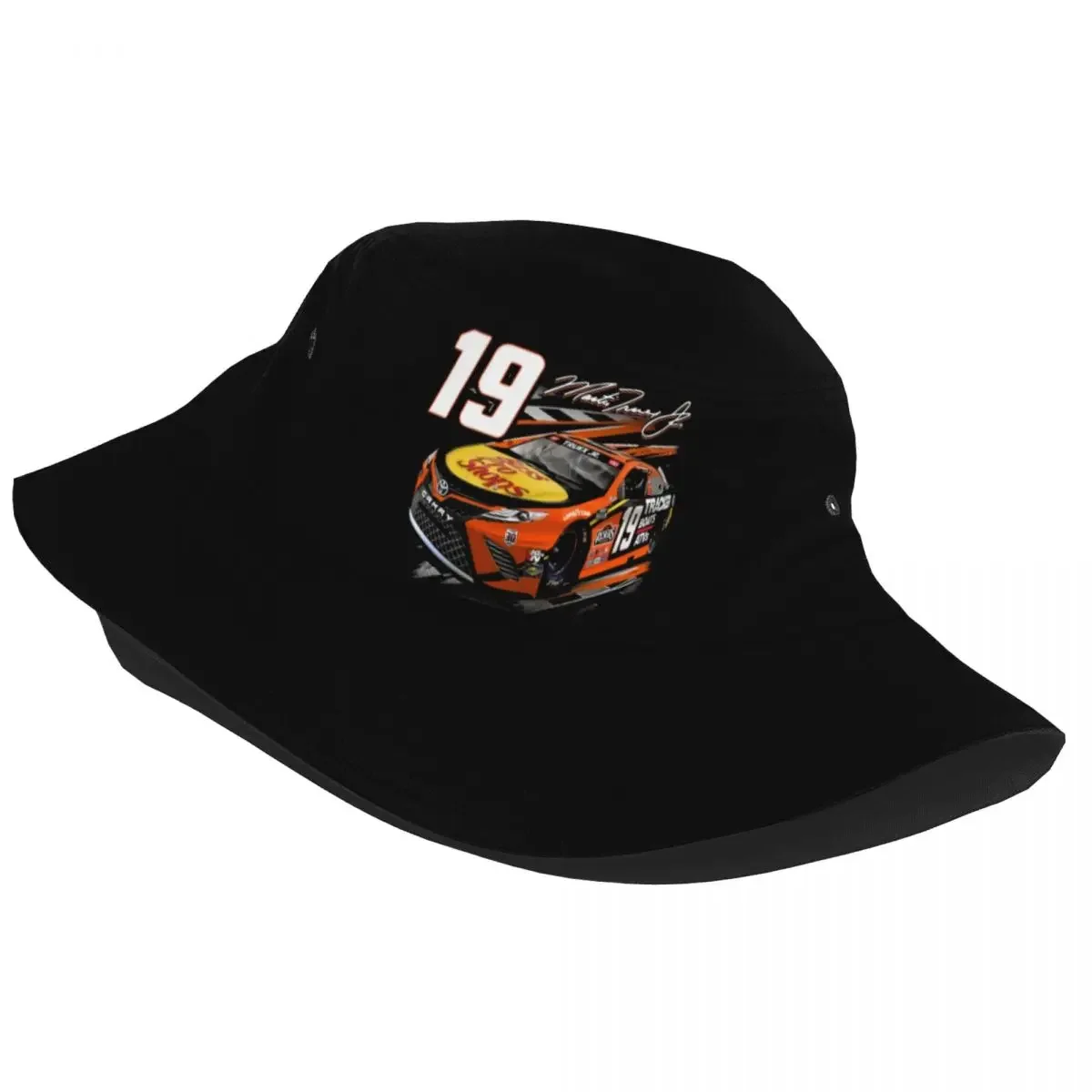 Martin Truex Jr 19 Fishermans Cap Outdoor Bucket Hats Fishing Hat Foldable Hip Hop Beach Sun Hats for Women Men