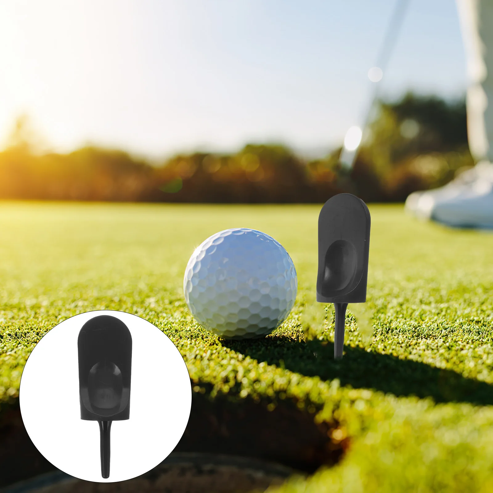 

5pcs Golf Divot Fork Metal Divot Repair Tool Portable Golfing Accessory For Lawn Maintenance Compact Ball Marker