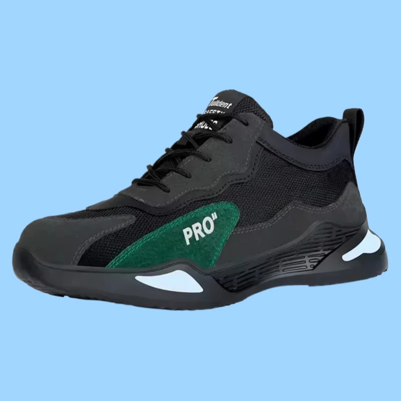 

Men Puncture-Proof Work Sneakers Male Work Boots Indestructible Footwear Fashion Safety Shoe Mens Boots Steel Toe Shoes
