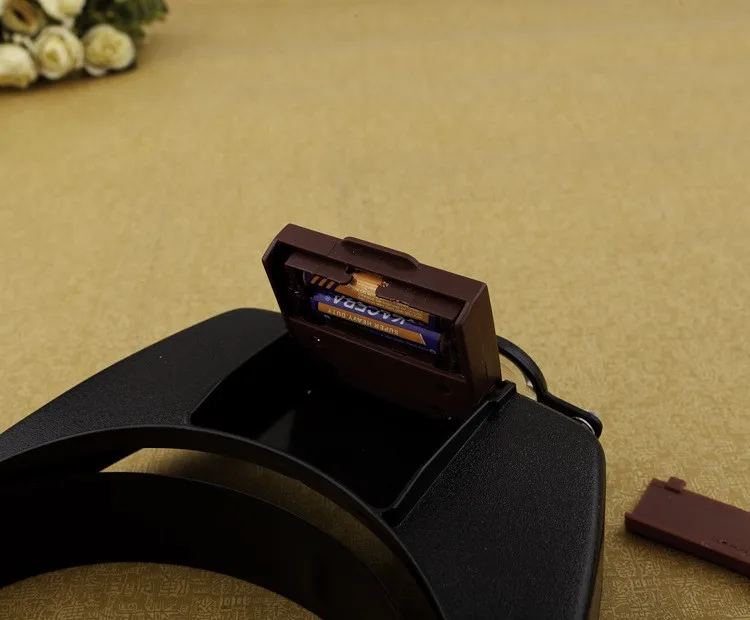 1.5x 3x 6.5x 8xヘルメット拡大鏡拡大鏡ルーペ、LEDライト付きジュエリー修理ht109