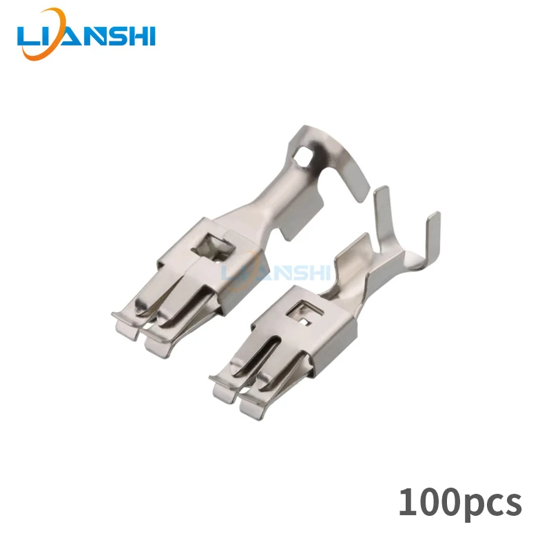 100pcs four-lobe compound terminal Automotive connector terminal DJ6218A-E6.3B