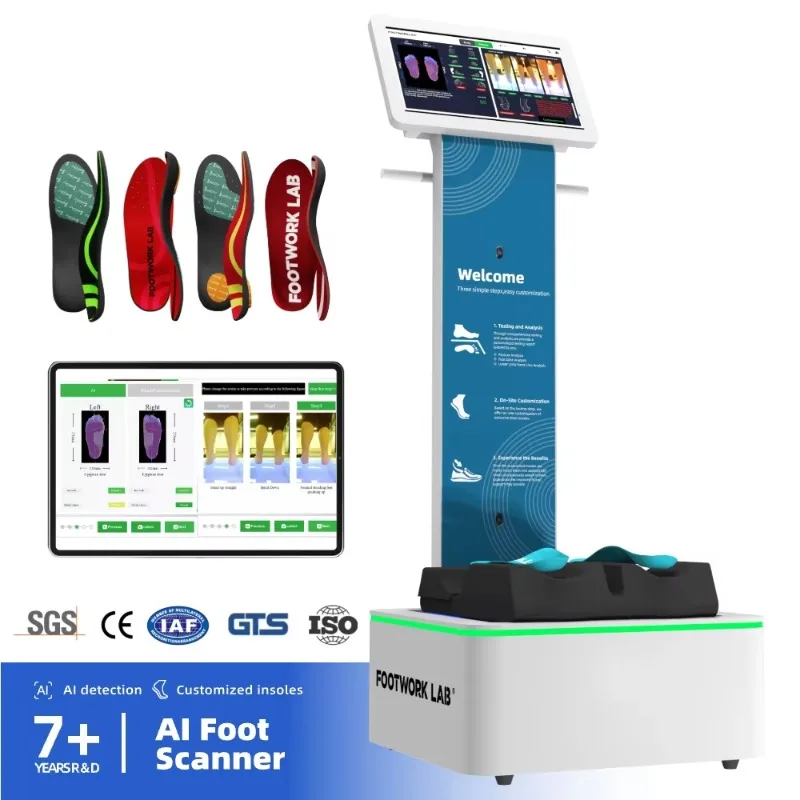 Wholesale High Quality USB Foot Insole Moulding Machine Podiatry Instruments Gait Orthotic Treadmill Foot Scanner SENCETMETIC CE
