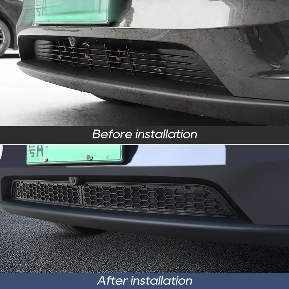 TEKSY For Tesla Model YL Y L / Y 2026  Juniper Inner Vent Grille Lower Bumper Anti Insect Net Air Inlet Anti Dust Proof Cover