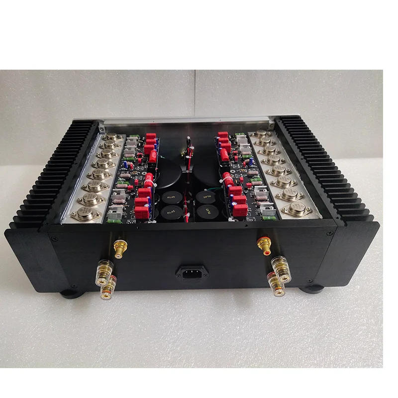 Finished A1000 pure class A 50W+50W stereo HIFI amplifier Refer to British music fax A1000 circuit