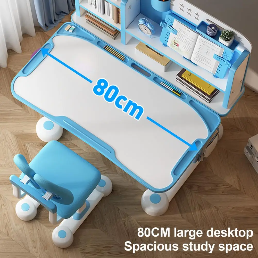 2 قطعة/المجموعة الاطفال مكتب مذاكرة كرسي مجموعة الارتفاع قابل للتعديل الأطفال طاولة الدراسة كرسي مجموعة مع الجلوس مصحح كرسي مكتب مريح