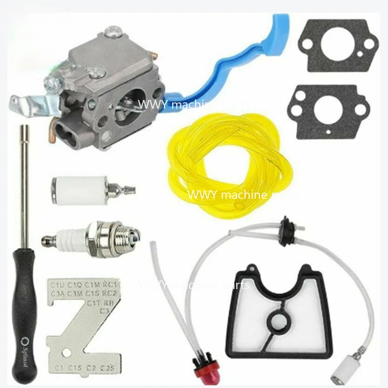 For Hus 125B 125BX 125BVX Carburetor Air Filter Hus Warner Fittings C1Q-W37