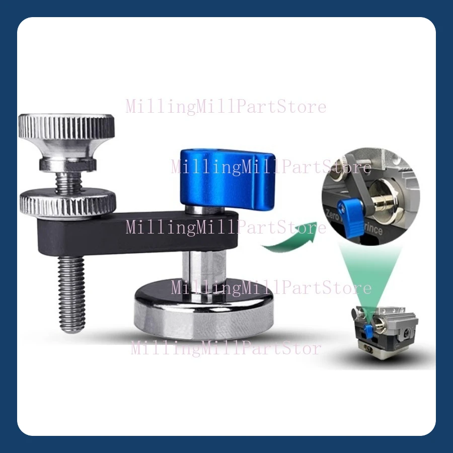Self Centering Vice Vise Magnet Locator Positioner CNC Workpiece Locator Auxiliary Parallel Magnetic Suction Auxiliary Vise Vice