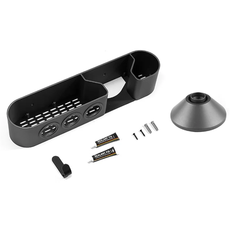 

LUWEI для серии Dyson Supersonic, настенная полка для хранения с бесплатной перфорацией + держатель насадки для диффузии