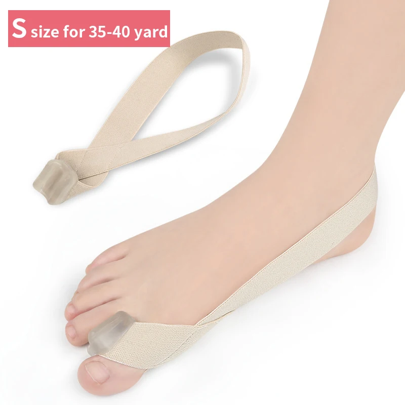 1Pcs Hallux Valgus Corrector Thumb Toe Separator Tension Strap Pain Relief Toe Finger Separator Toe Splint Straightener Tool