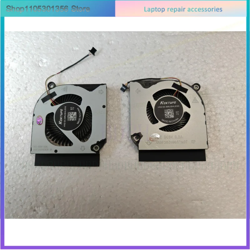 CPU GPU Fan For ACER PH317-55 PH315-55 PH317-56 N20C1 N20C2 N20C3 DC 5V