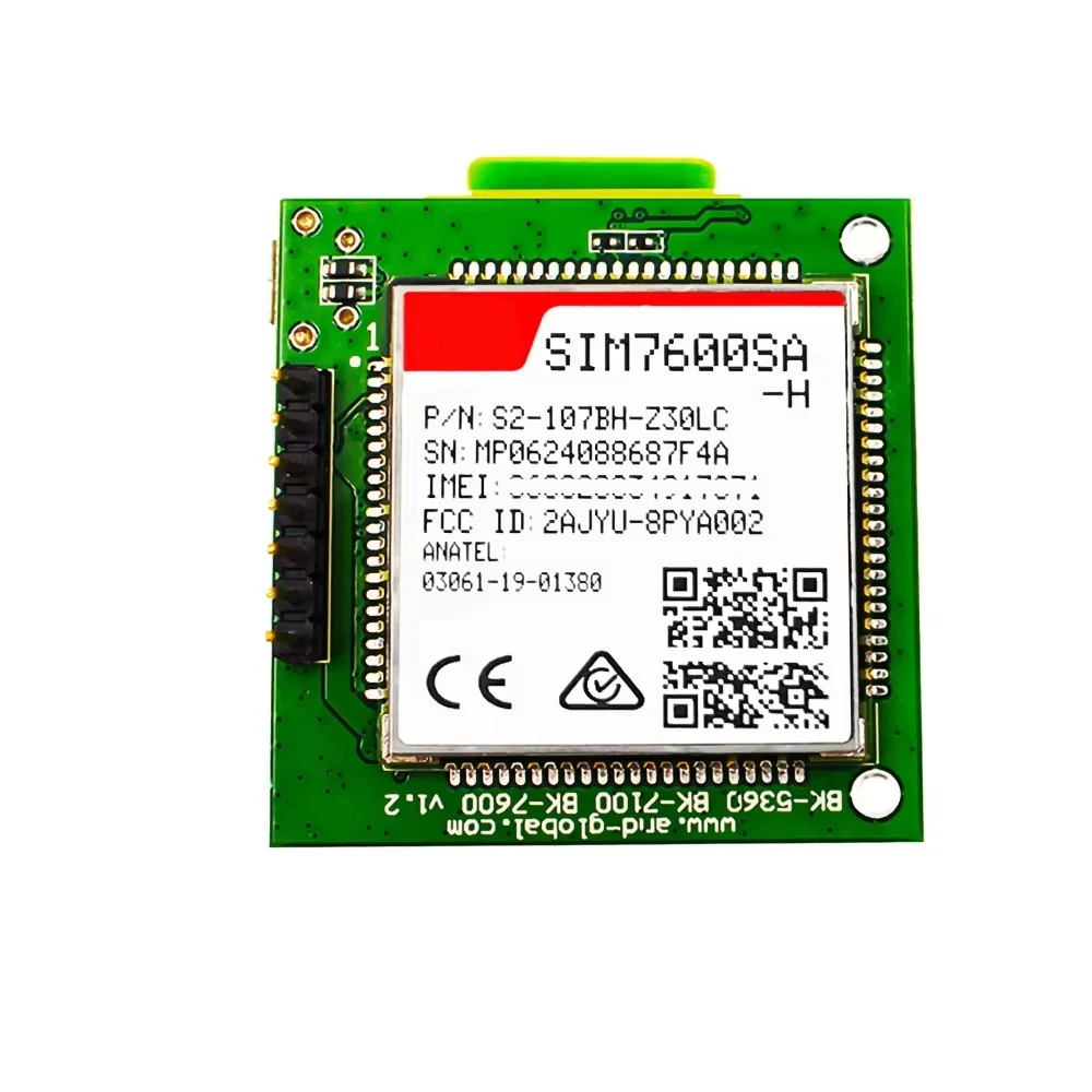 SIM7600SA-H Breakout Board LTE Cat4 Module for New Zealand Australia South America B1/B2/B3/B4/B5/B7/B8/B28/B40/B66