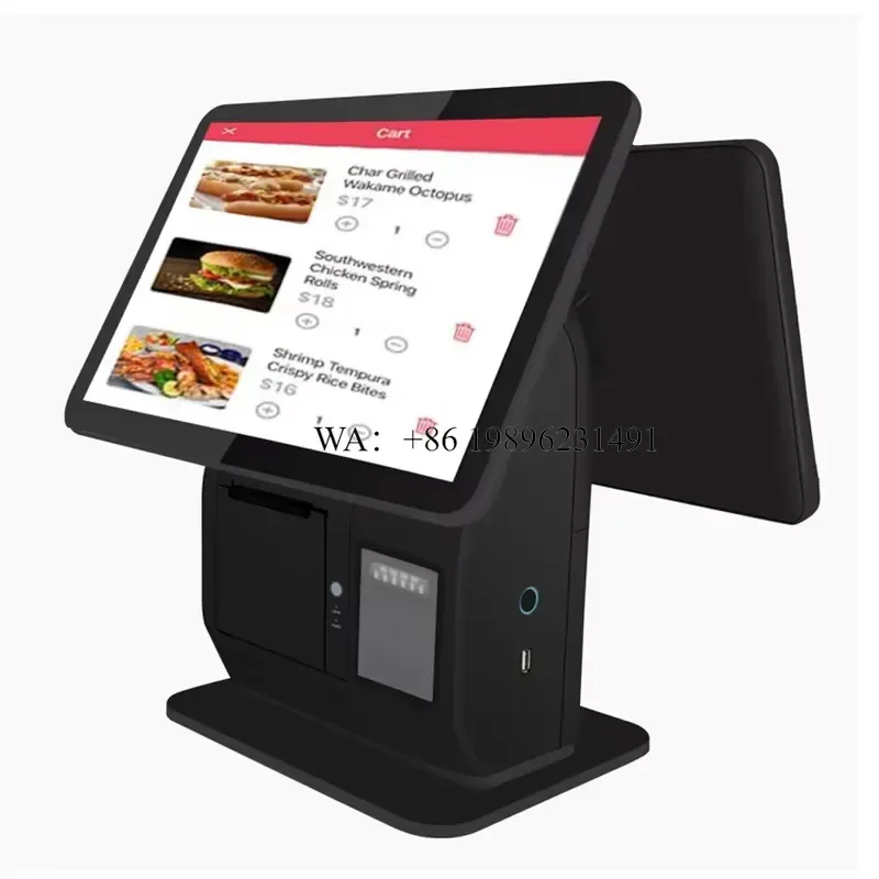 Mobile Offline 6 Digit Pin Pos All in One Touch Screen Thermal Electronic Tablet Cash Register System