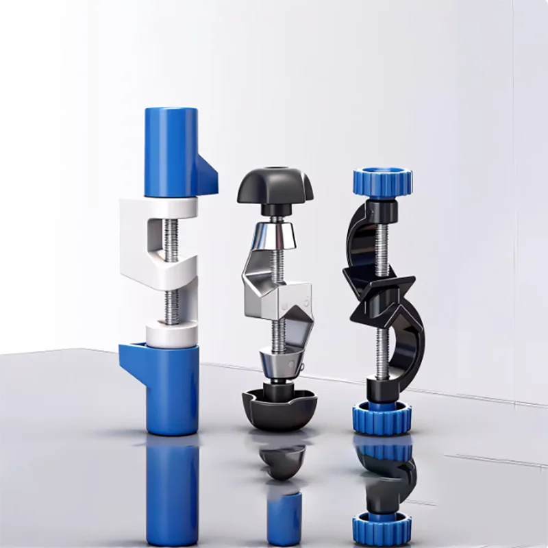 Cross clamp British style German butterfly clamp titration clamp flask universal clamp condenser tube three-claw clamp
