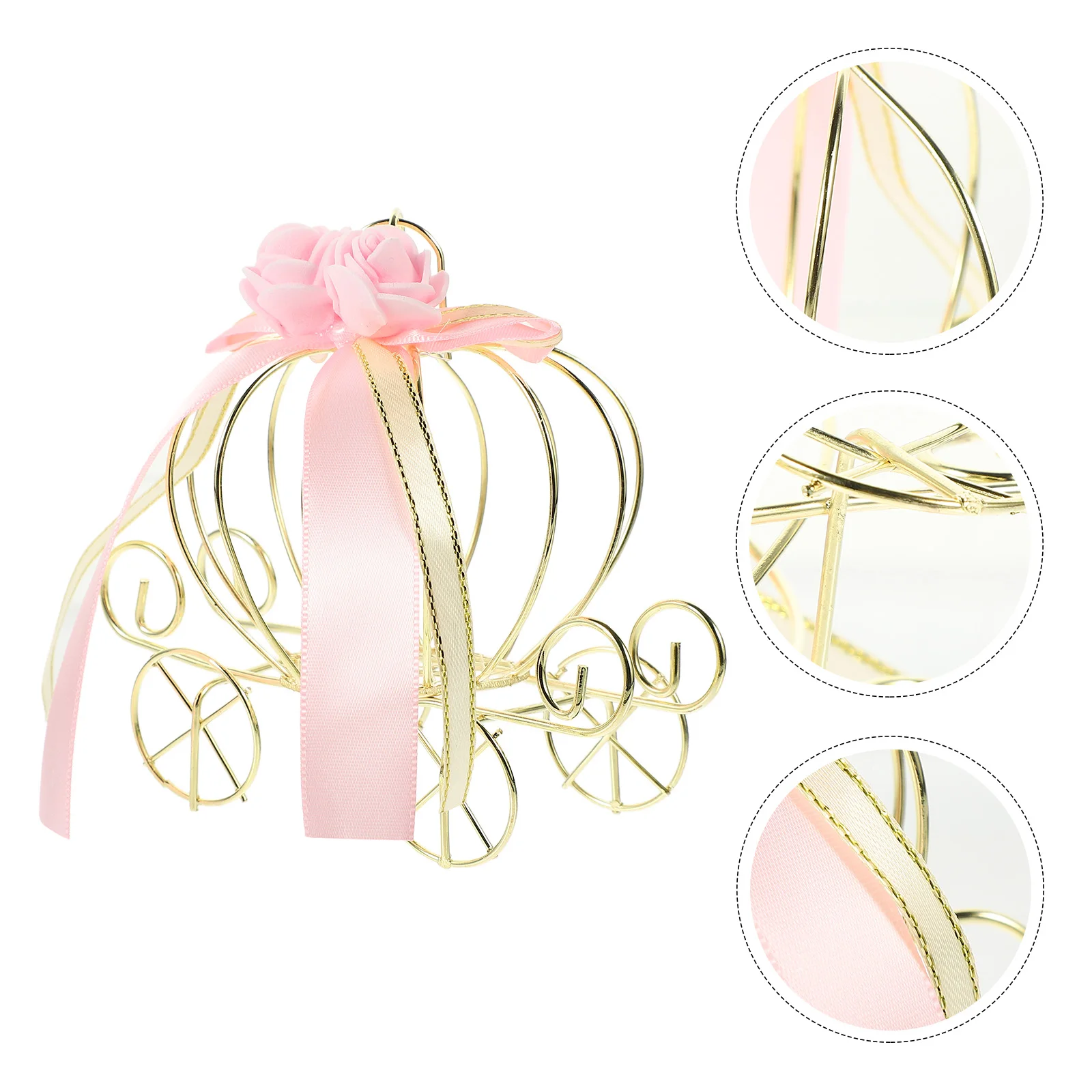 

Pumpkin Box European Style Wrought for Party Wedding Baby Shower Halloween Gift Boxes Packaging