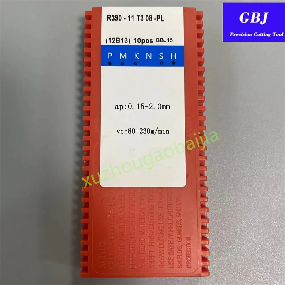 Imagem -04 - Gbj-cnc R39011 t3 08 pl Gbj15 Carboneto de Trituração Inserção Usinagem Aço Inoxidável Duro Hrc2550
