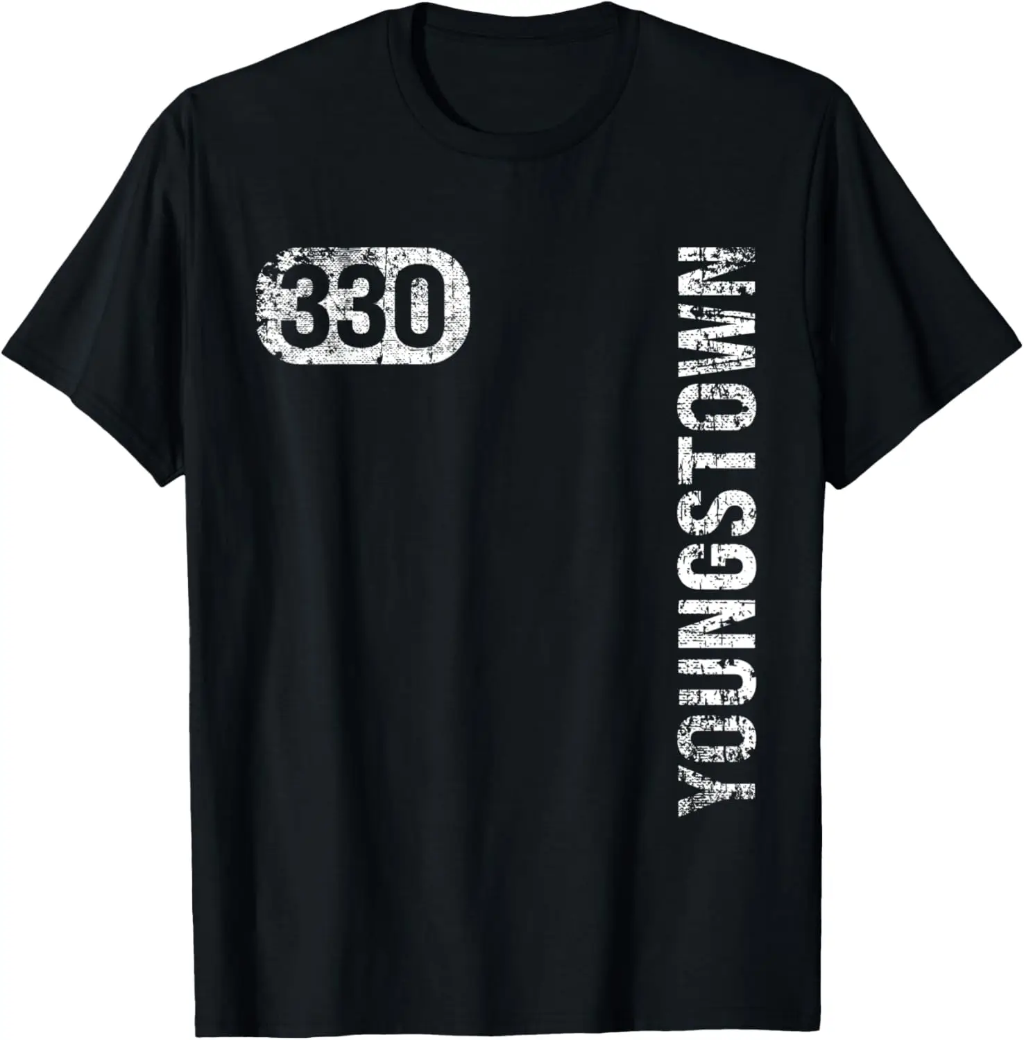 

Youngstown Ohio 330 Area Code Vintage Retro T-Shirt