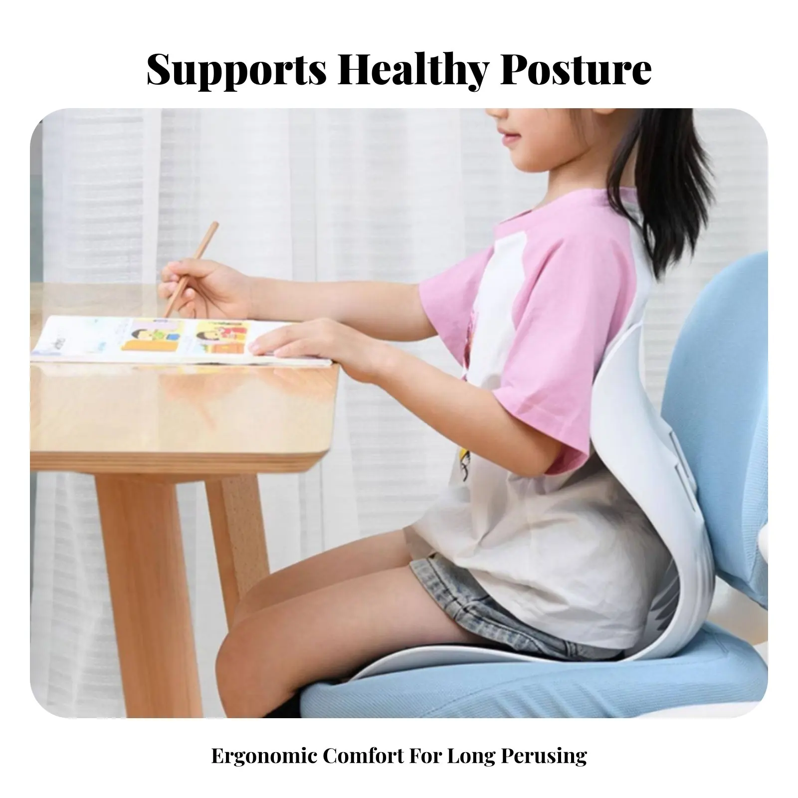 

Детское кресло-диван с эргономичным дизайном, удобной амортизацией и боковым карманом для родителей, для спальни, для игр