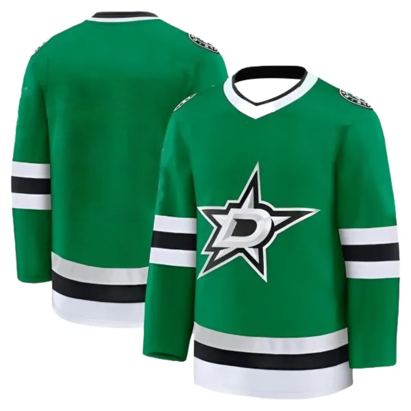 Inspired Dallas Starss Ice Hockey Jersey Unisex Premium Edition 3D Print Quick Dry Long Sleeve Sports Shirt Fans Hockey Uniform