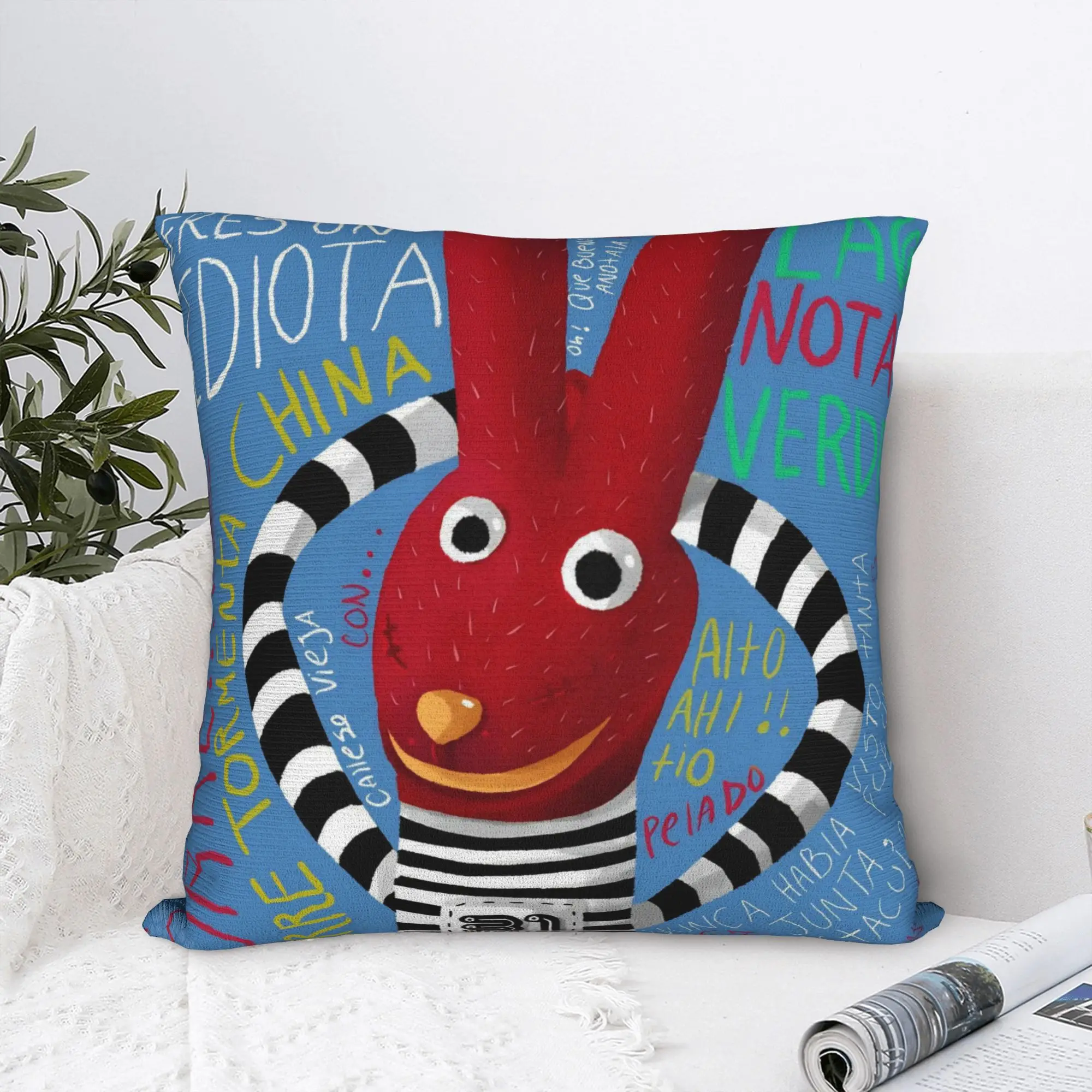 31 Minutos Square Pillow Cases 31 Minutes Chilean Comedy Cushion Cover Custom Zippered Decor Pillowcase for Home 40x40cm