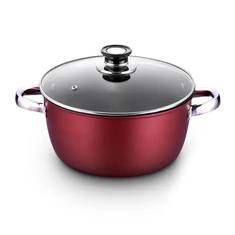 Soup Pot Non-stick Pot Thick Soup Stew Cook Noodles Hot Milk Porridge Gas Cooker Universal Induction Pot Instant