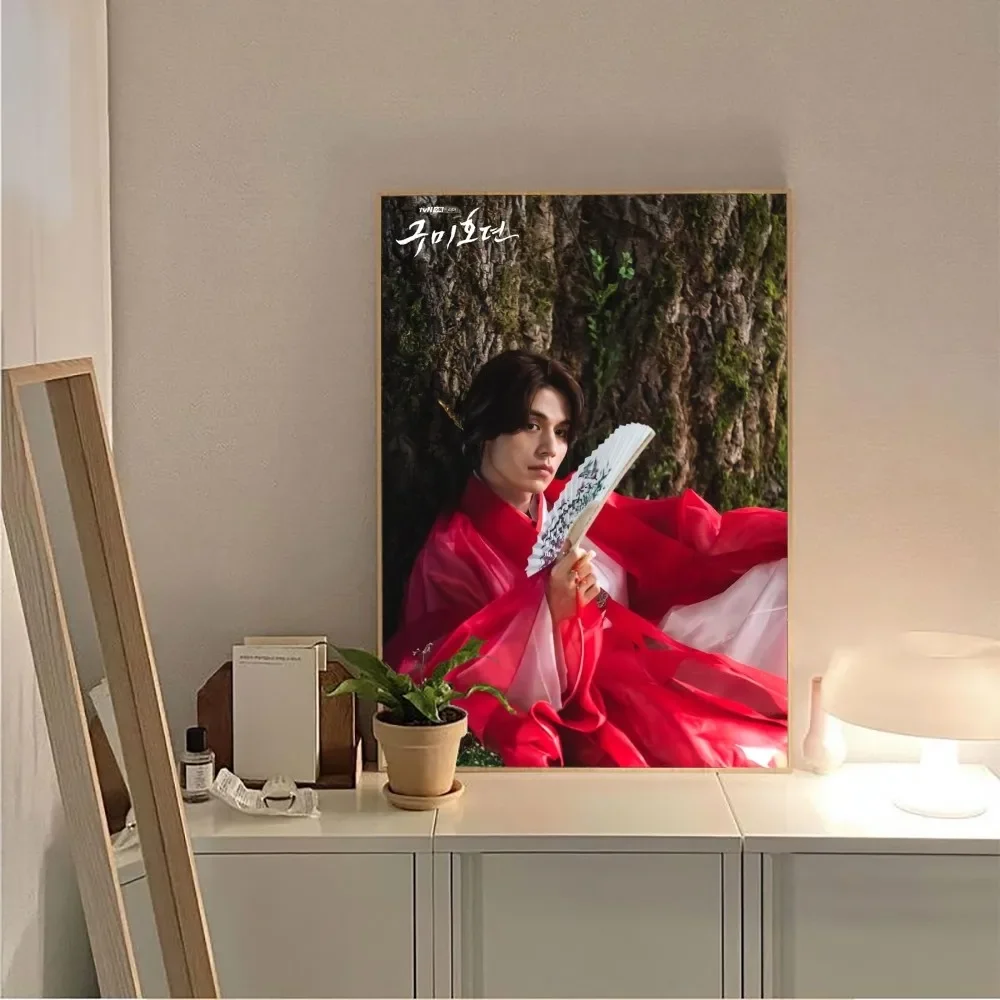 Tale of the Nine Tailed Lee Dong Wook Poster No Framed Poster Kraft Club Bar Paper Vintage Wall Painting Bedroom Study Stickers