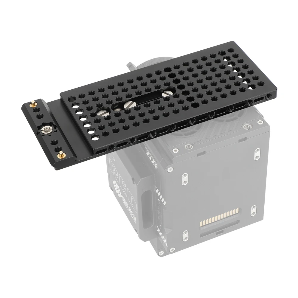 

HDRig Big Cheese Plate с отверстиями под винты 1/4 дюйма и пазами, с боковой направляющей NATO для крепления, аксессуары для фотостудии