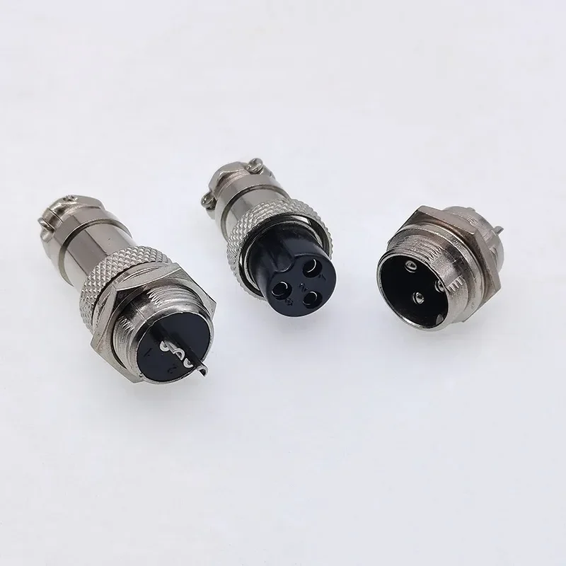 10 Pair Female&Male GX16 Circular Connector 2Pin 3pin 4pin 5pin 6pin 7pin 8pin 9pin 10pin Plug Socket Connectors