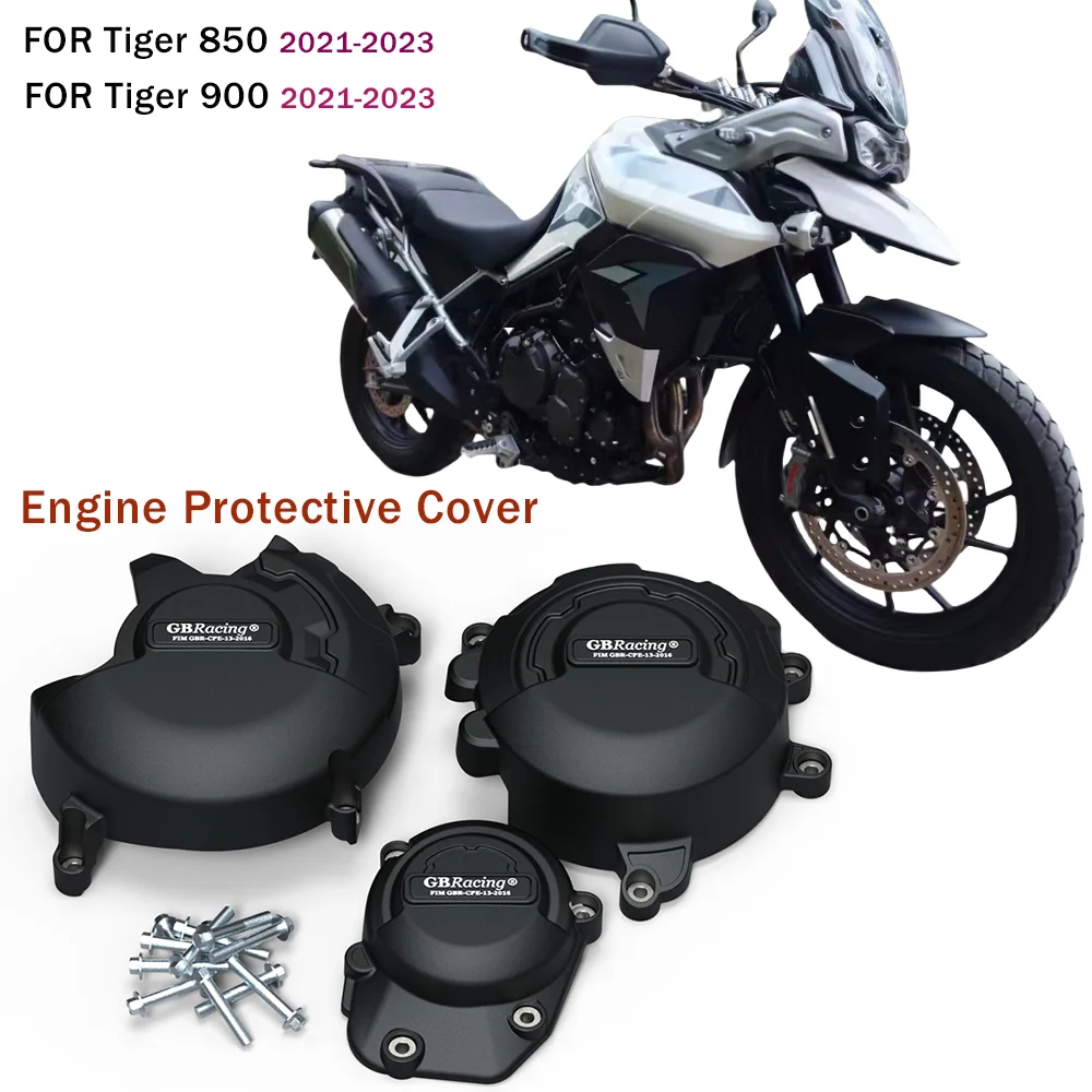 

Motorcycle Engine Protective Cover Kit For Triumph Tiger 900 2021-2023 & Tiger 850 2021 2022 2023