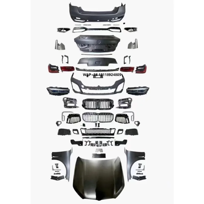 Factory Directly Supply Car Parts Bumper Body Kit for  7 Series F01 F02 Tuning Front Bumper Rear Bumper Side Skirts