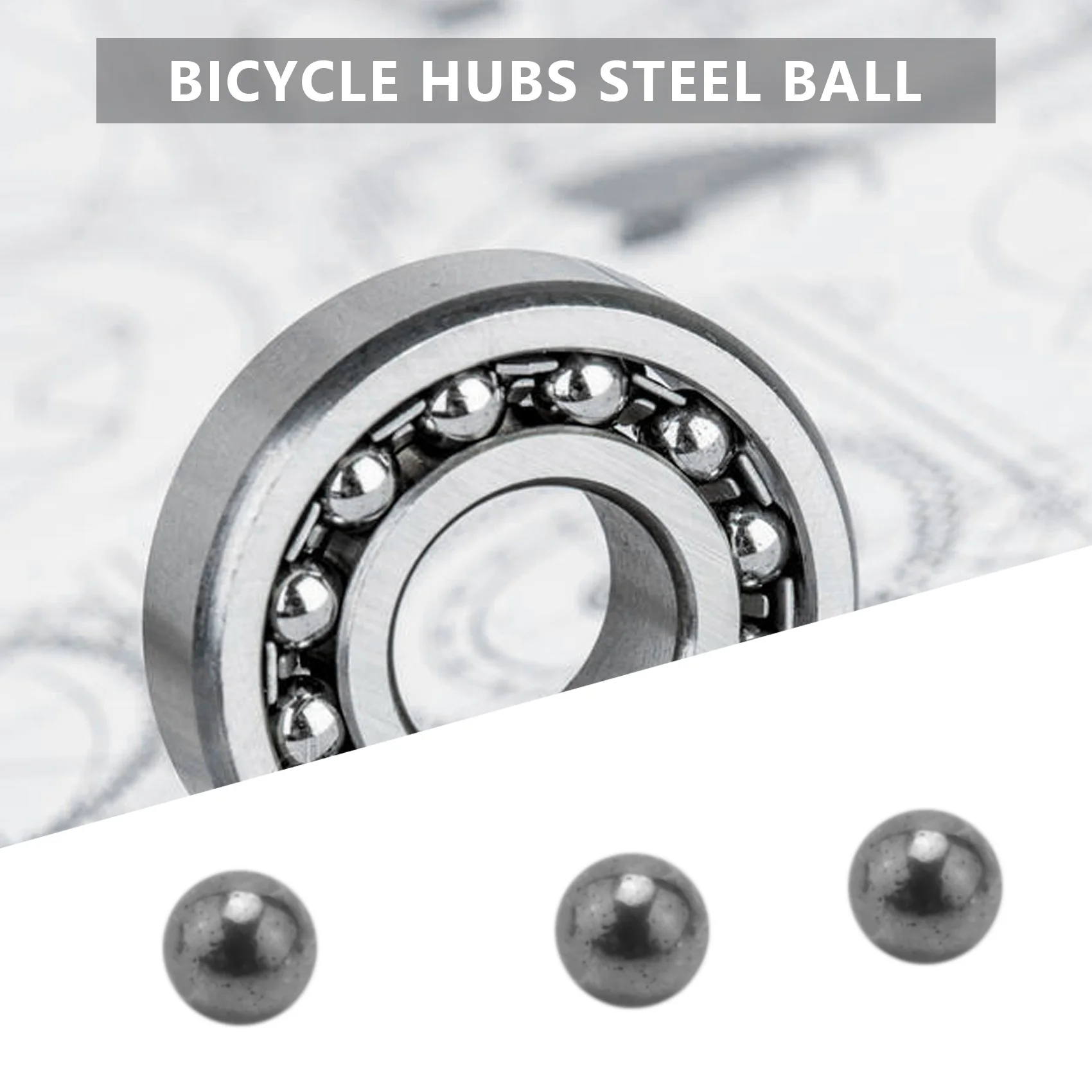 자전거 베어링 볼 스페어 스틸, 직경 3mm, 100 개