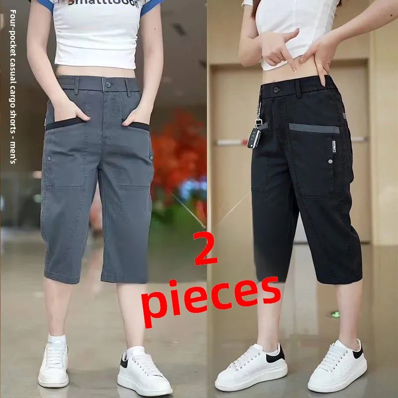 

Men's Summer Thin Straight Leg Casual Qui Dry Multi-ket orts Comfortable Lightweight Polyester Fiber Daily Wear orts