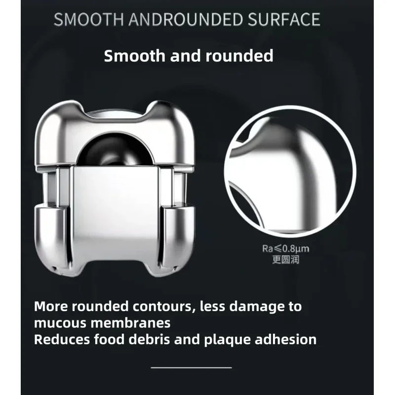 Dentistry Self-Ligating Orthodontic Brackets O-EYES 3 Metal Square Round Dental Ortho Supplies Customized OCG III Dental Tools