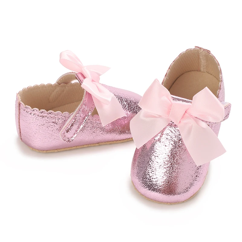 Cute New Baby Girl Bow Shoes Summer Soft Sole Princess Skirt Shoes Baby Anti Slip First Step Walking Shoes 0-18M