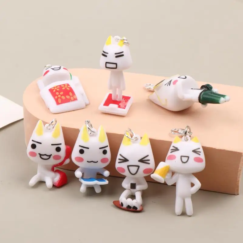 1/2/5/10Pcs Inoue Toro Action Figure Anime Lovely Figure Doll Model Ornament Diy Key Chain Pendant Accessories