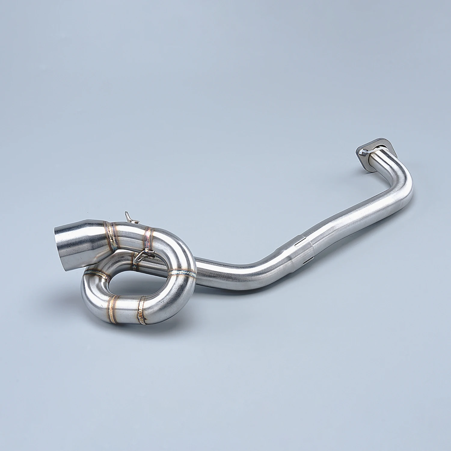 

NVX155 AEROX155 2016-2020 Scooter Exhaust Front Header Slip On 51mm Front Middle Link Pipe For Muffler Connection