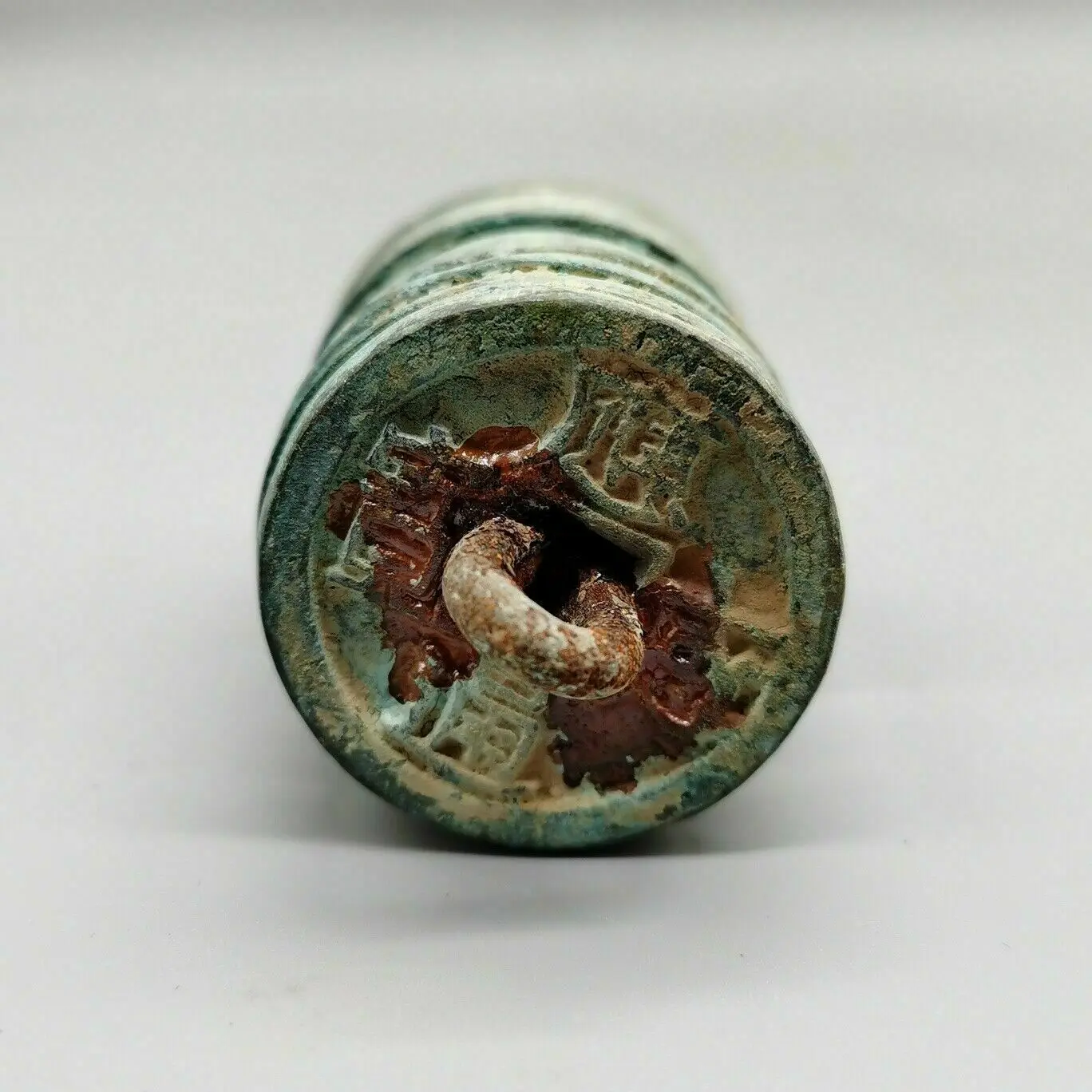 China old copper coin collection comes from rural Old Copper coin mound