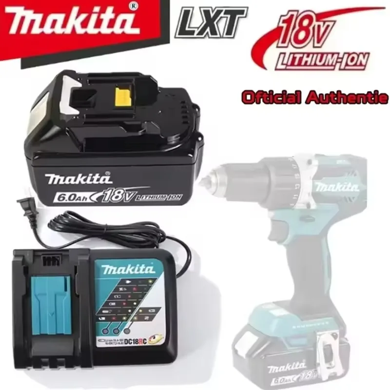 

Аккумулятор Makita BL1840 6Ач 18В литиевый, замена для BL1860B BL1850B BL1815, 100% оригинал