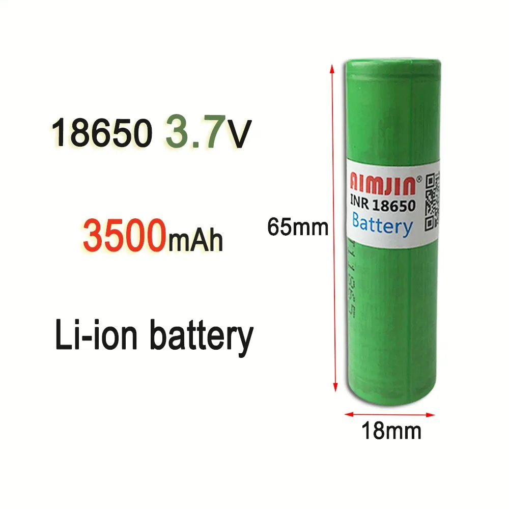 Akumulator litowo-jonowy 18650 MJ1 3,7 V 3500 mAh do naszego akumulatora latarki na narzędzia zabawkowe 18650