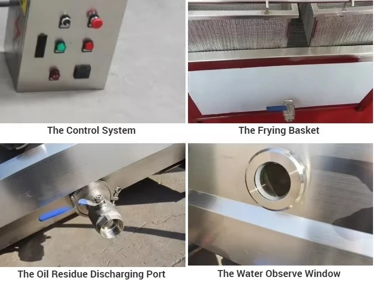 Automatic fried chicken meets potato chips, snack production and processing line, frozen potato chip making machine