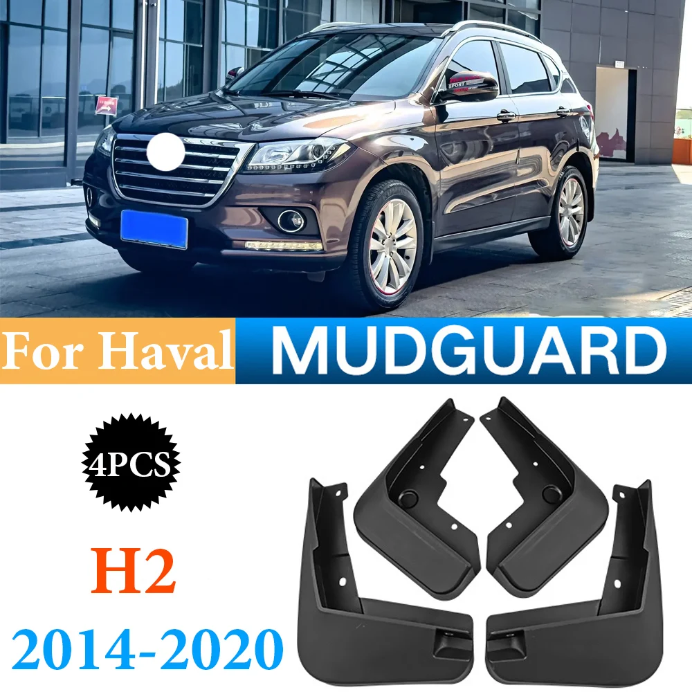 

Mud Flaps For Great Wall Haval H2 2014-2022 Splash Guards MudFlaps Front Rear Mudguards Fender Car Accessories 4PCS