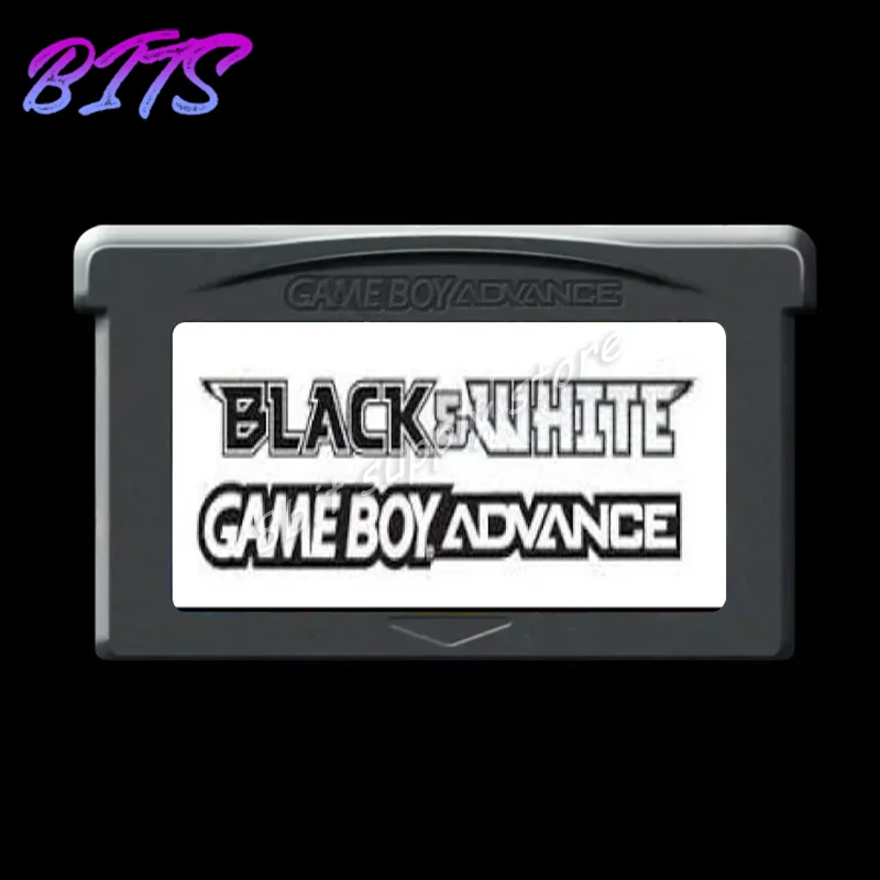 

32bit game card：Black & White Advanced ( USA Version!! )