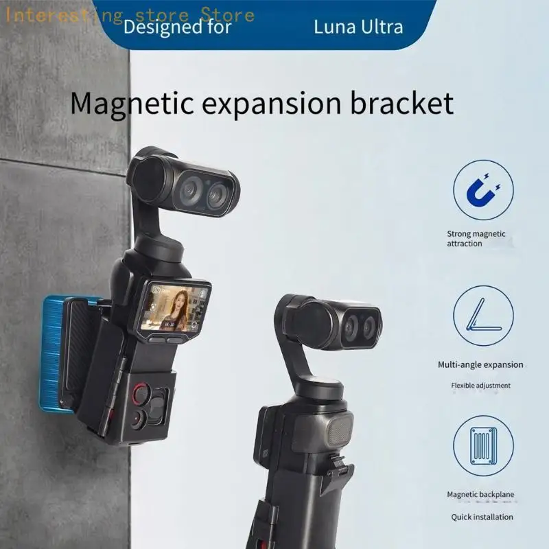 Magnetische Rahmenhalterung für Taschenkameras mit ABS-Gehäuse, Bildschirmansicht, magnetischer Befestigung auf der Rückseite – Detail 8