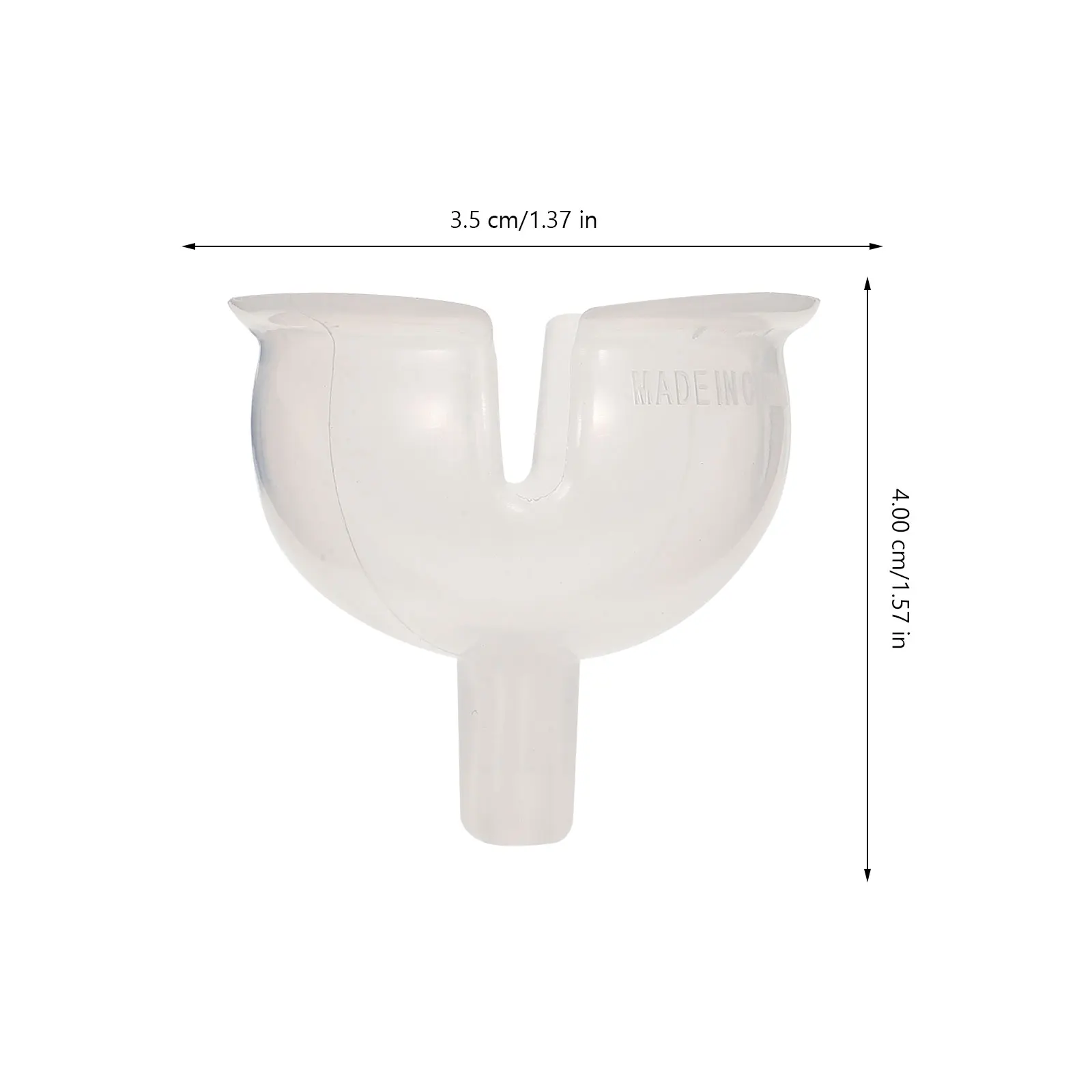 

60pcs Chocolate Flower Holders Smooth Edge Portable Size Candy Base Round Ball Clear Plastic Chocolate Bouquet Decor