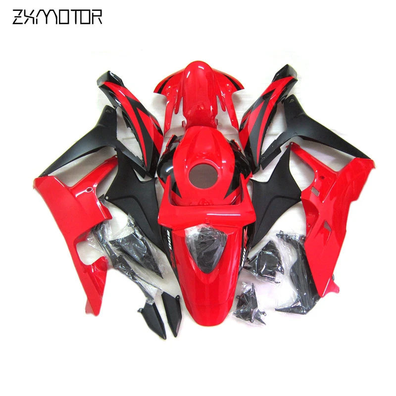 New Injection Motorcycle Fairing kits for Honda CBR600RR F5 2007 2008 red black fairings set cbr 600 rr f5 07 08 09