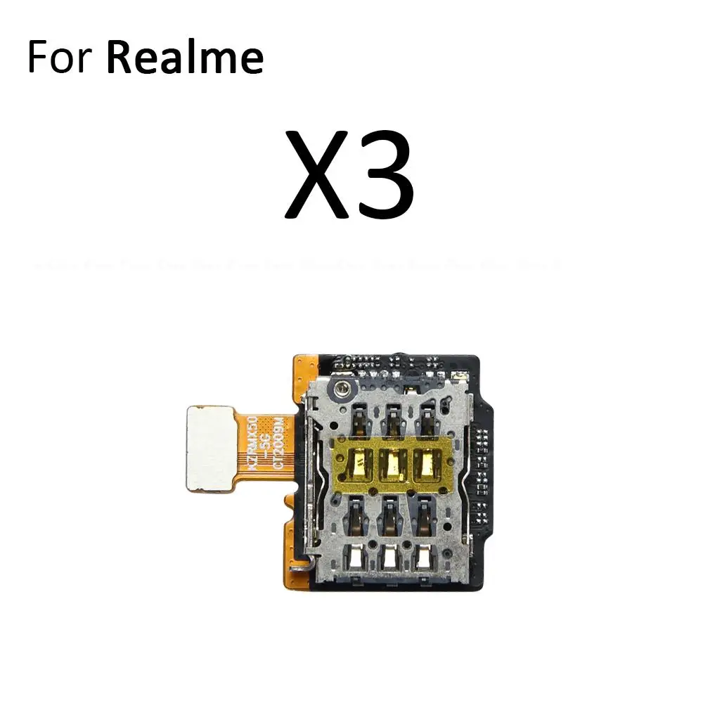 SIM Card Tray Slot Holder Socket Flex Cable For OPPO Realme X3 Super Zoom X50 X50m 5G